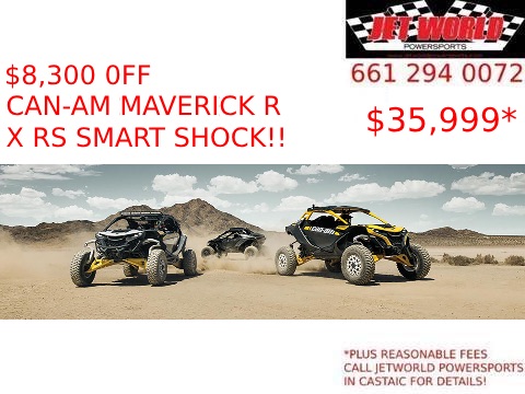 2024 Can-Am Maverick R X RS with Smart-Shox in Castaic, California