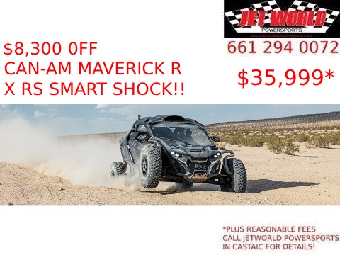 2024 Can-Am Maverick R X RS with Smart-Shox in Castaic, California