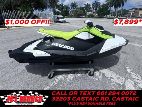 2023 Sea-Doo Spark 3up 90 hp iBR + Sound System Convenience Package Plus in Castaic, California