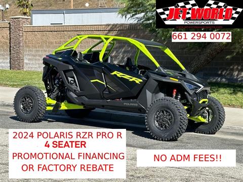 2024 Polaris RZR Pro R 4 Ultimate in Castaic, California