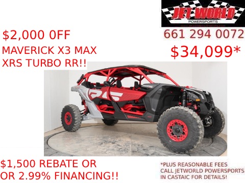 2024 Can-Am Maverick X3 MAX X RS Turbo RR in Castaic, California