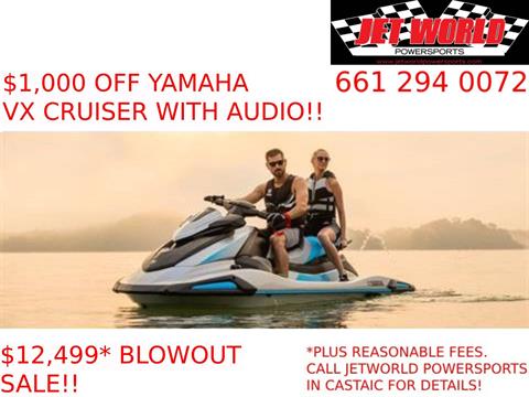 2024 Yamaha VX Cruiser with Audio in Castaic, California - Photo 1