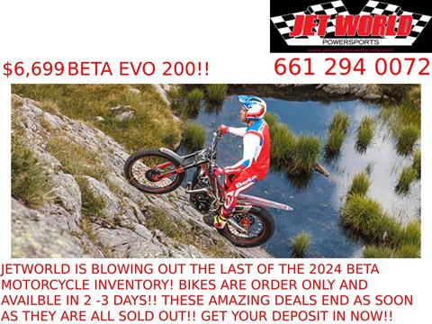 2024 Beta EVO 200 in Castaic, California - Photo 1