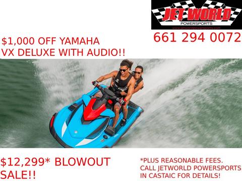 2024 Yamaha VX Deluxe with Audio in Castaic, California - Photo 1