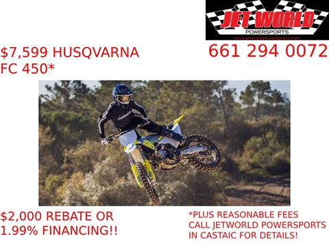 2024 Husqvarna FC 450 in Castaic, California