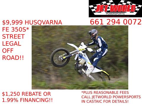 2024 Husqvarna FE 350s in Castaic, California - Photo 1