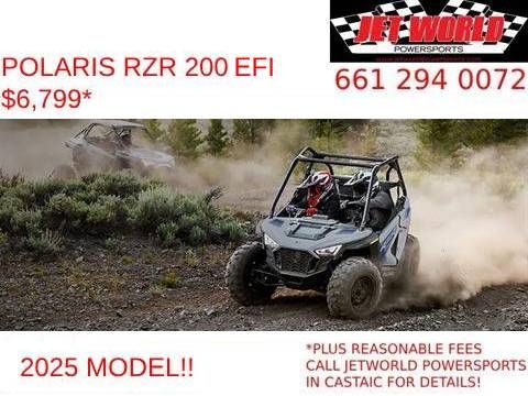 2025 Polaris RZR 200 EFI in Castaic, California - Photo 1