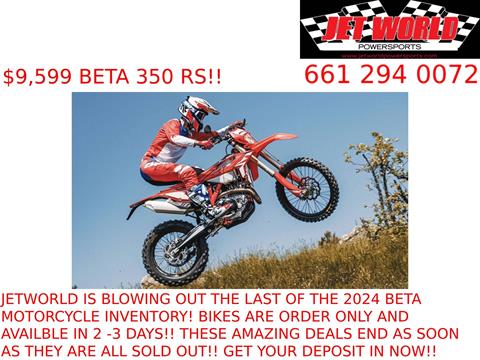 2024 Beta 350 RS 4-Stroke in Castaic, California - Photo 1