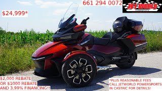 2023 Can-Am Spyder RT Limited in Castaic, California