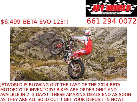 2024 Beta EVO 125 in Castaic, California - Photo 1