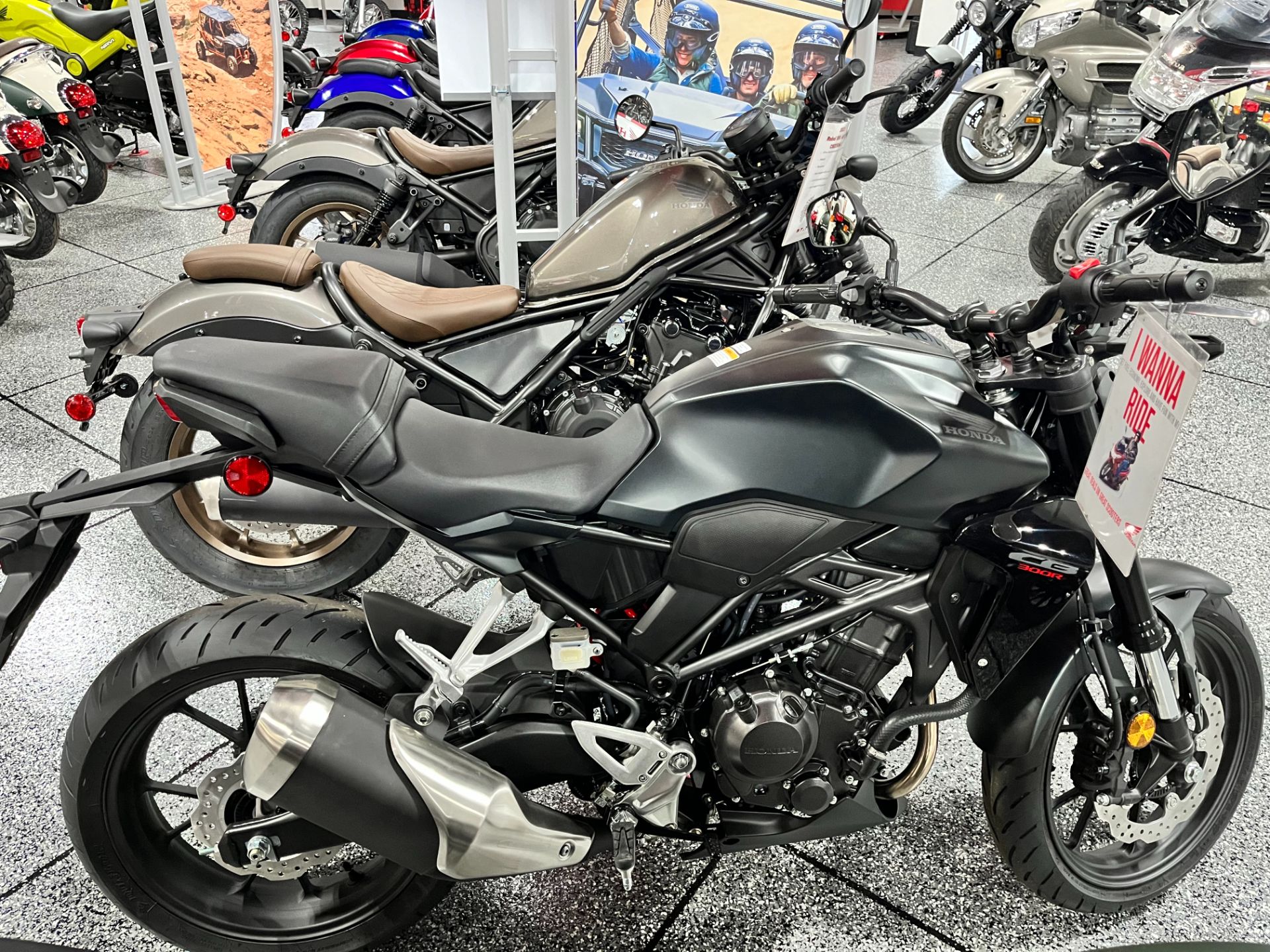 2024 Honda CB300R ABS in Ottawa, Ohio - Photo 1