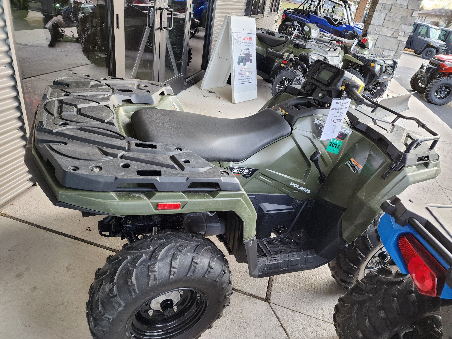 2021 Polaris Sportsman 450 H.O. in Fond Du Lac, Wisconsin - Photo 1