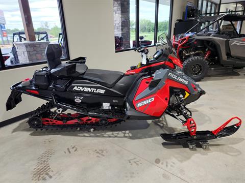 2024 Polaris 650 Indy Adventure 137 ES in Fond Du Lac, Wisconsin - Photo 1