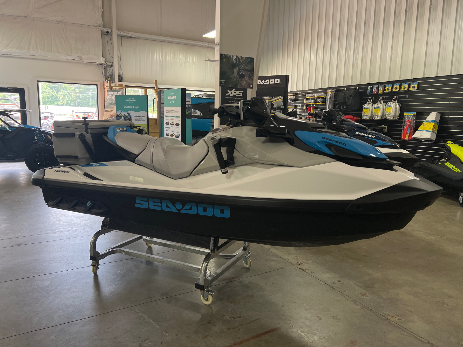 2023 Sea-Doo FishPro Scout 130 + iDF iBR in Crossville, Tennessee - Photo 1