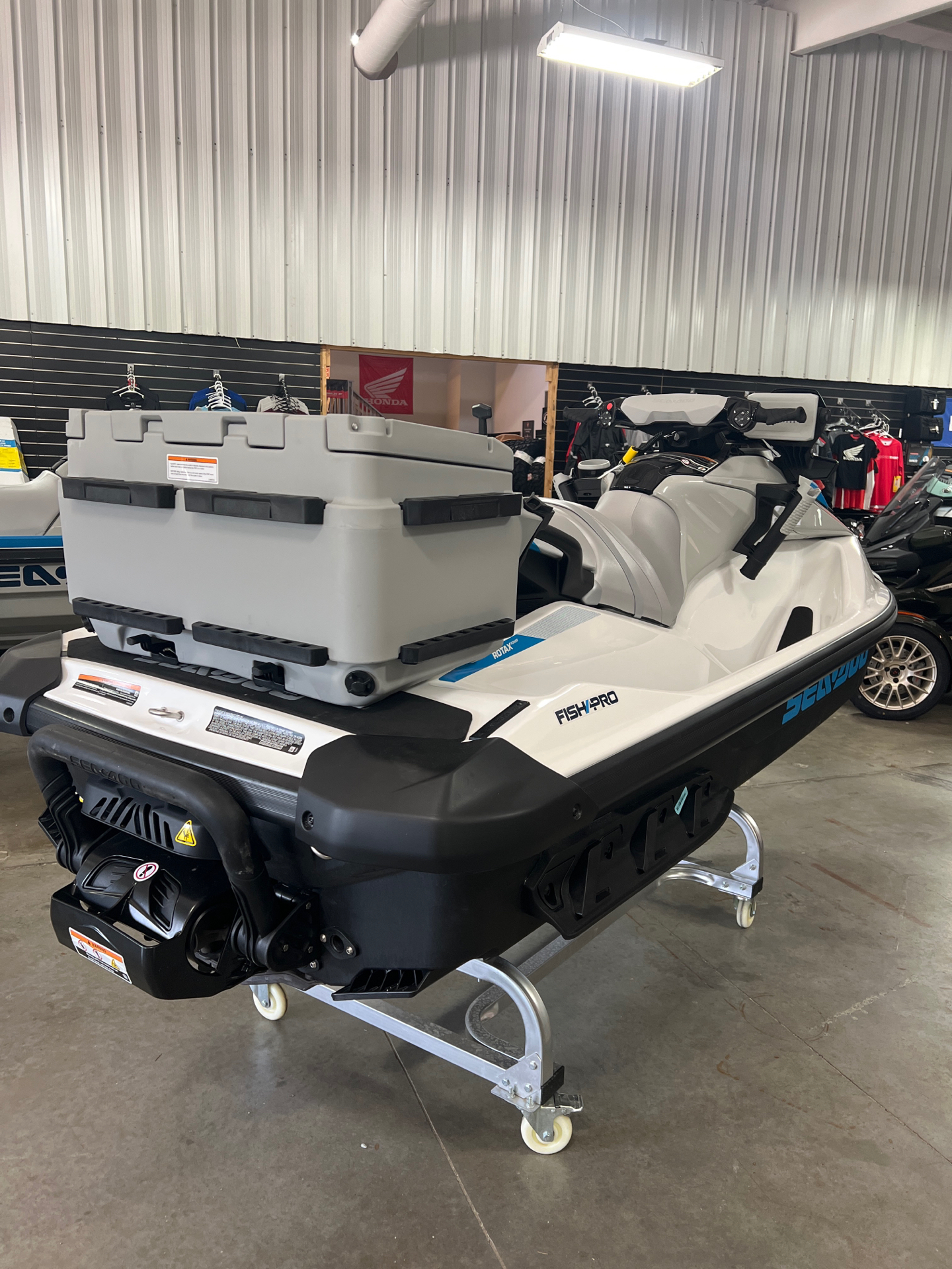 2023 Sea-Doo FishPro Scout 130 + iDF iBR in Crossville, Tennessee - Photo 3