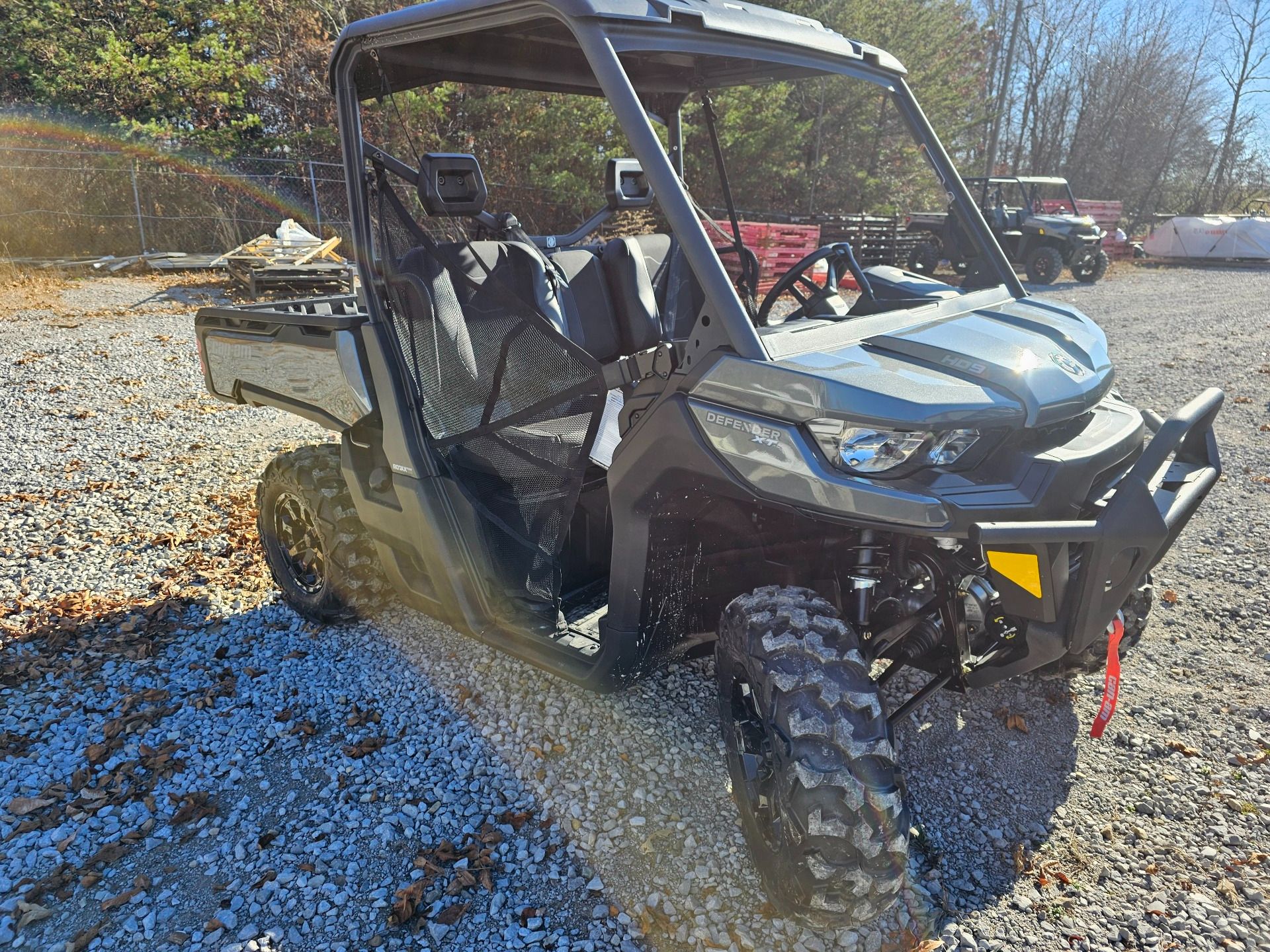 New 2024 CanAm Defender XT HD9 Stone Gray Utility Vehicles in