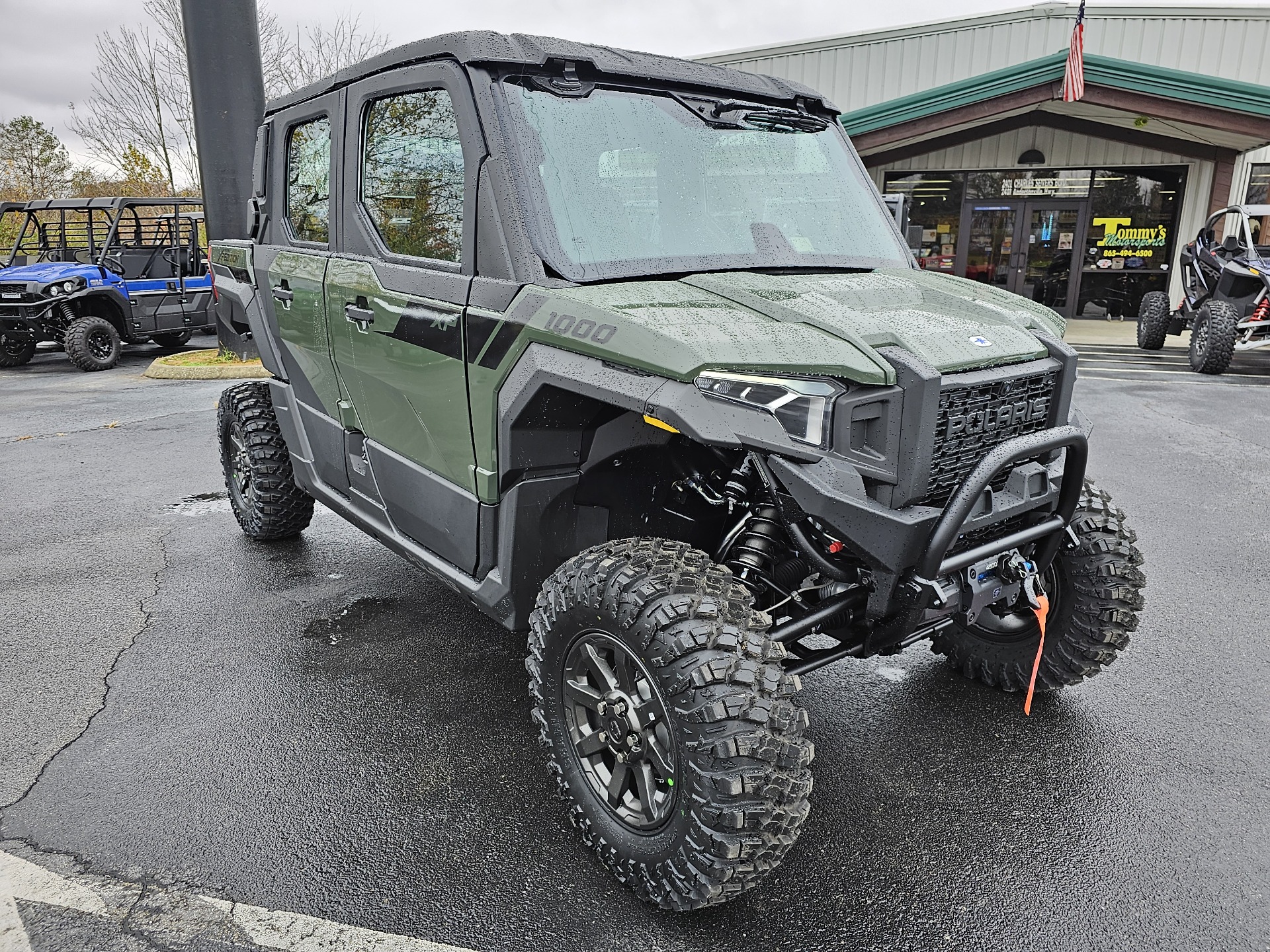 New 2024 Polaris Polaris XPEDITION XP 5 Northstar Army Green Utility