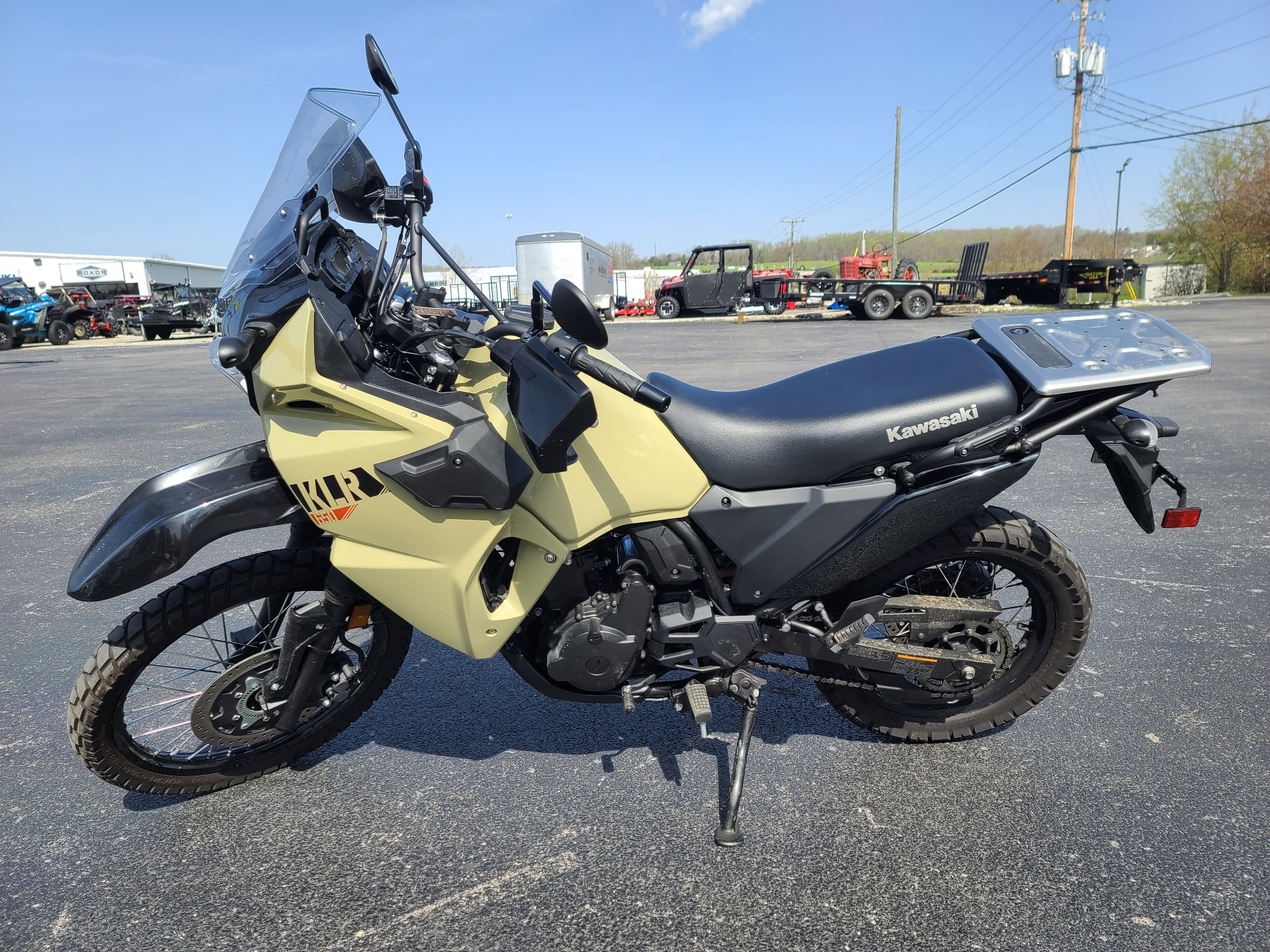 2022 Kawasaki KLR 650 in Clinton, Tennessee - Photo 4