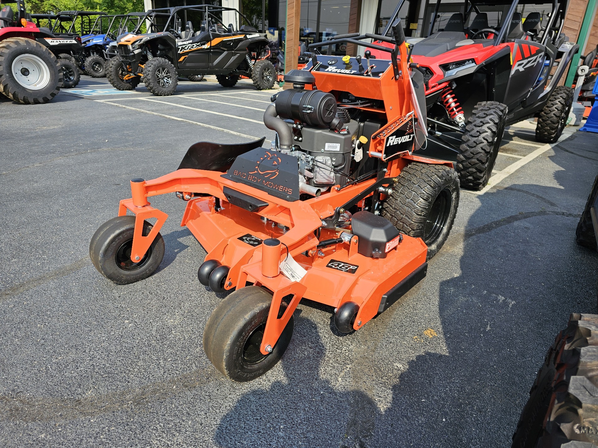 2023 Bad Boy Mowers Revolt 48 in. Kawasaki FX730 23.5 hp in Clinton, Tennessee - Photo 3
