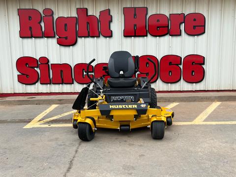2023 Hustler Turf Equipment Raptor XDX 54 in. Kawasaki FR691 23 hp in Wichita Falls, Texas - Photo 1