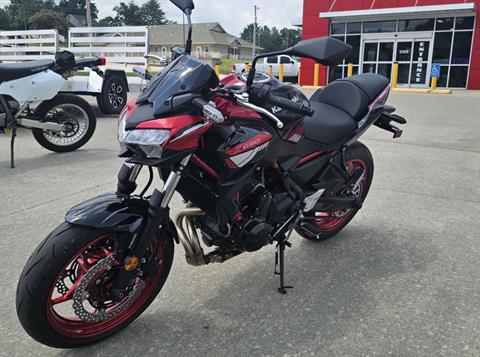 2024 Kawasaki Z650 ABS in Jasper, Indiana