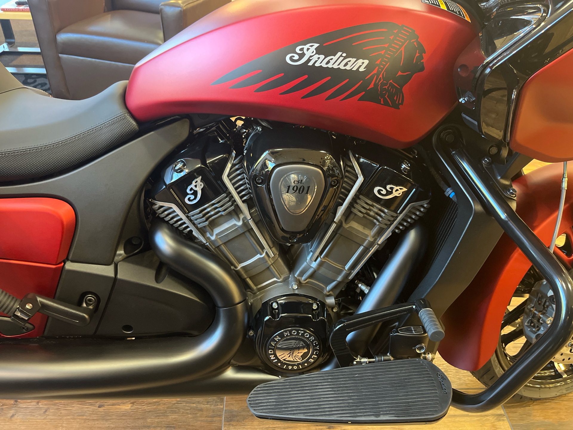 2024 Indian Motorcycle Challenger® Dark Horse® with PowerBand Audio Package in Savannah, Georgia - Photo 5