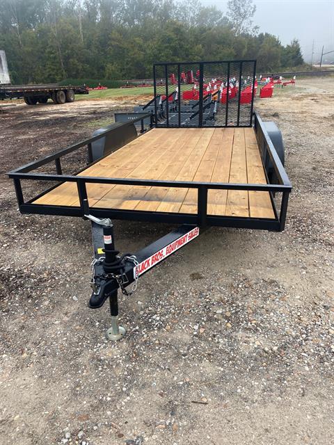 2021 Black Brothers Equipment Sales Trailer - 8 x 16 Trailer w/gate/ramps in Tupelo, Mississippi - Photo 4