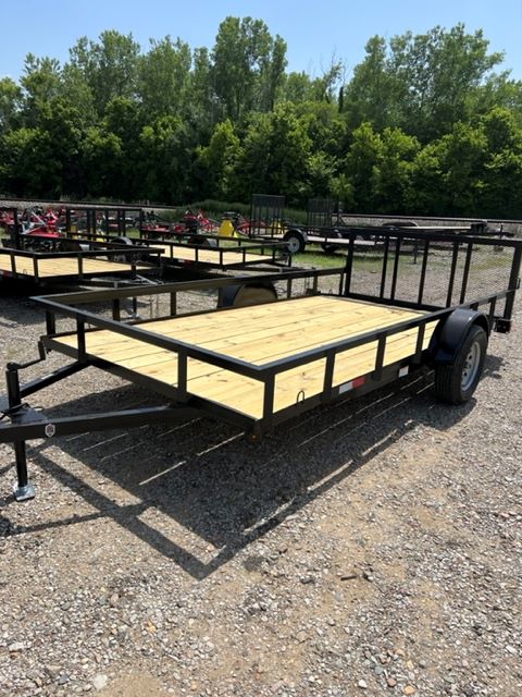 2022 L & O Manufacturing Trailer 6'.10" x 14' Single Axle, 3500# Axles, Dovetail, Gate in Tupelo, Mississippi - Photo 3