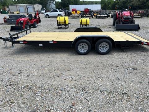 2022 L & O Manufacturing Trailer 6'.10" x 18' Tandem Axle, 3500# Axles, Dovetail, Ramps, Brake in Tupelo, Mississippi - Photo 3