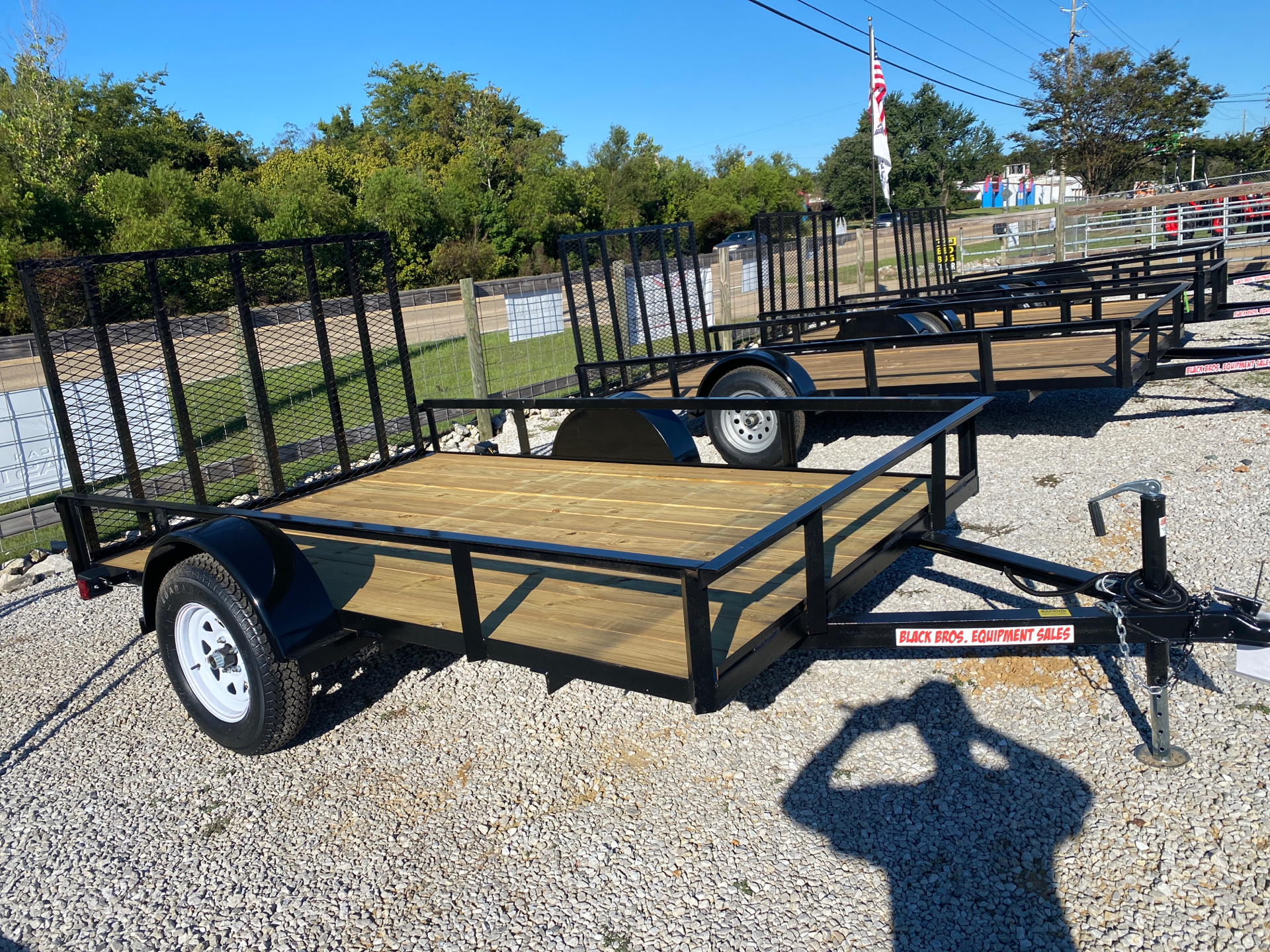 2021 Black Brothers Equipment Sales Trailer - 6.5 x 10 Trailer w/gate in Tupelo, Mississippi - Photo 1