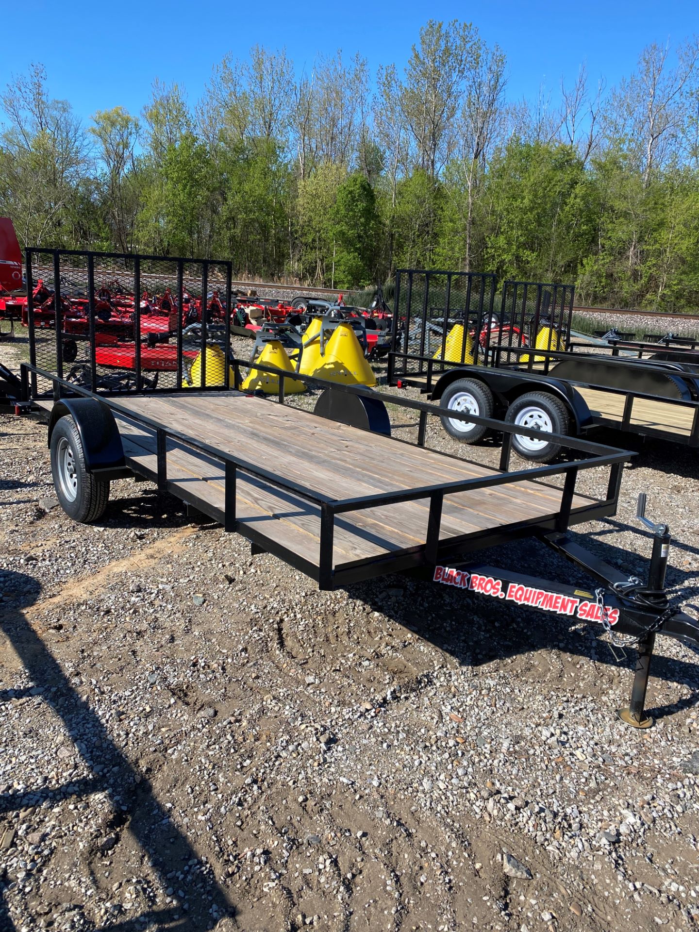 2022 Black Brothers Equipment Sales Trailer - 6.5 x 14 w/gate - 7000# Tandem in Tupelo, Mississippi - Photo 1