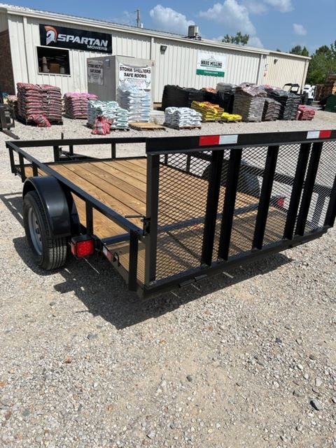 2022 L & O Manufacturing Trailer 6'.4" x 10' Single Axle, 3500# Axles, Dovetail, Gate in Tupelo, Mississippi - Photo 5