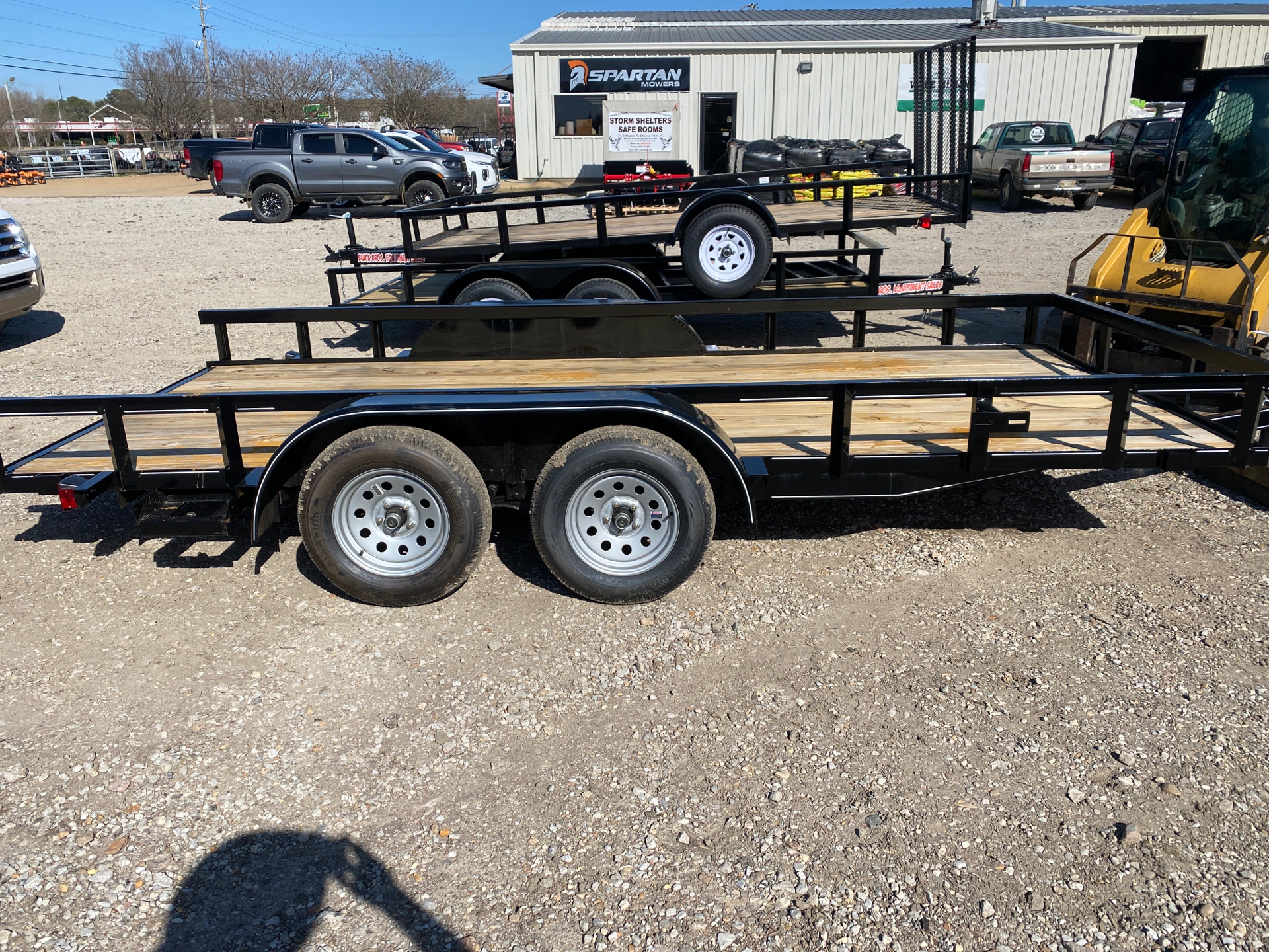 2022 Black Brothers Equipment Sales Trailer 6'10" x 16' Ramps - 5000# Tandem in Tupelo, Mississippi - Photo 1