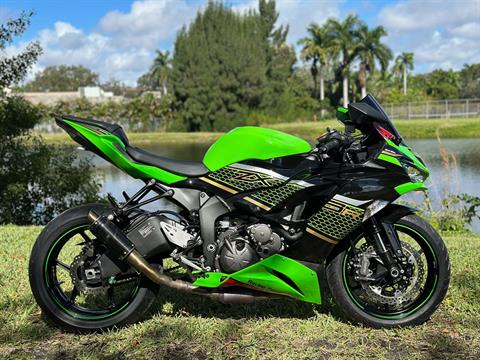 2021 Kawasaki Ninja ZX-6R ABS KRT Edition in North Miami Beach, Florida - Photo 3
