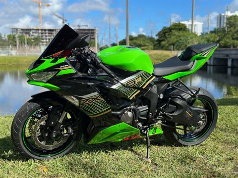 2021 Kawasaki Ninja ZX-6R ABS KRT Edition in North Miami Beach, Florida - Photo 14