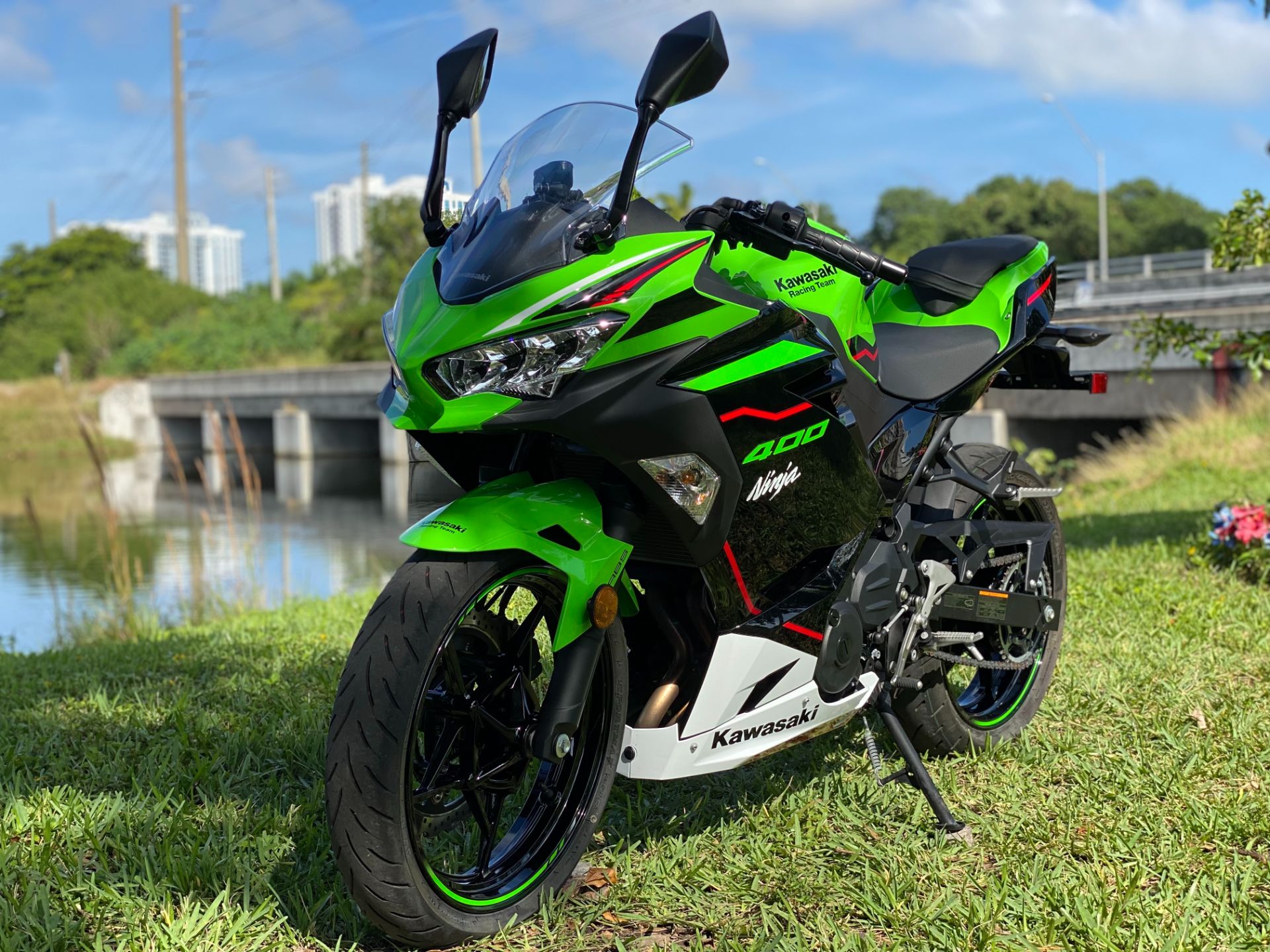 2022 Kawasaki Ninja 400 ABS KRT Edition in North Miami Beach, Florida - Photo 18