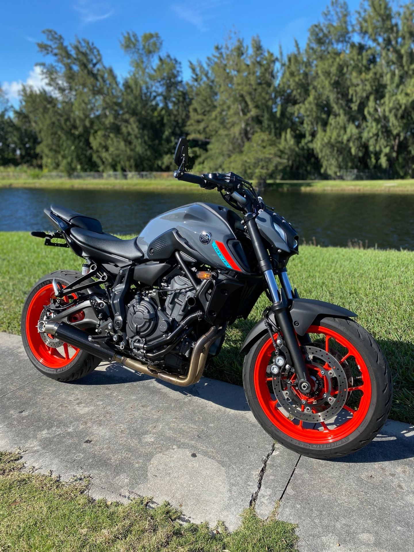 2021 Yamaha MT-07 in North Miami Beach, Florida - Photo 2