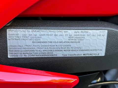 2022 Ducati Streetfighter V4 S in North Miami Beach, Florida - Photo 17