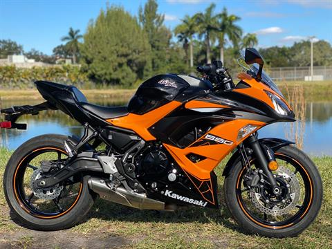 2019 Kawasaki Ninja 650 ABS in North Miami Beach, Florida - Photo 1