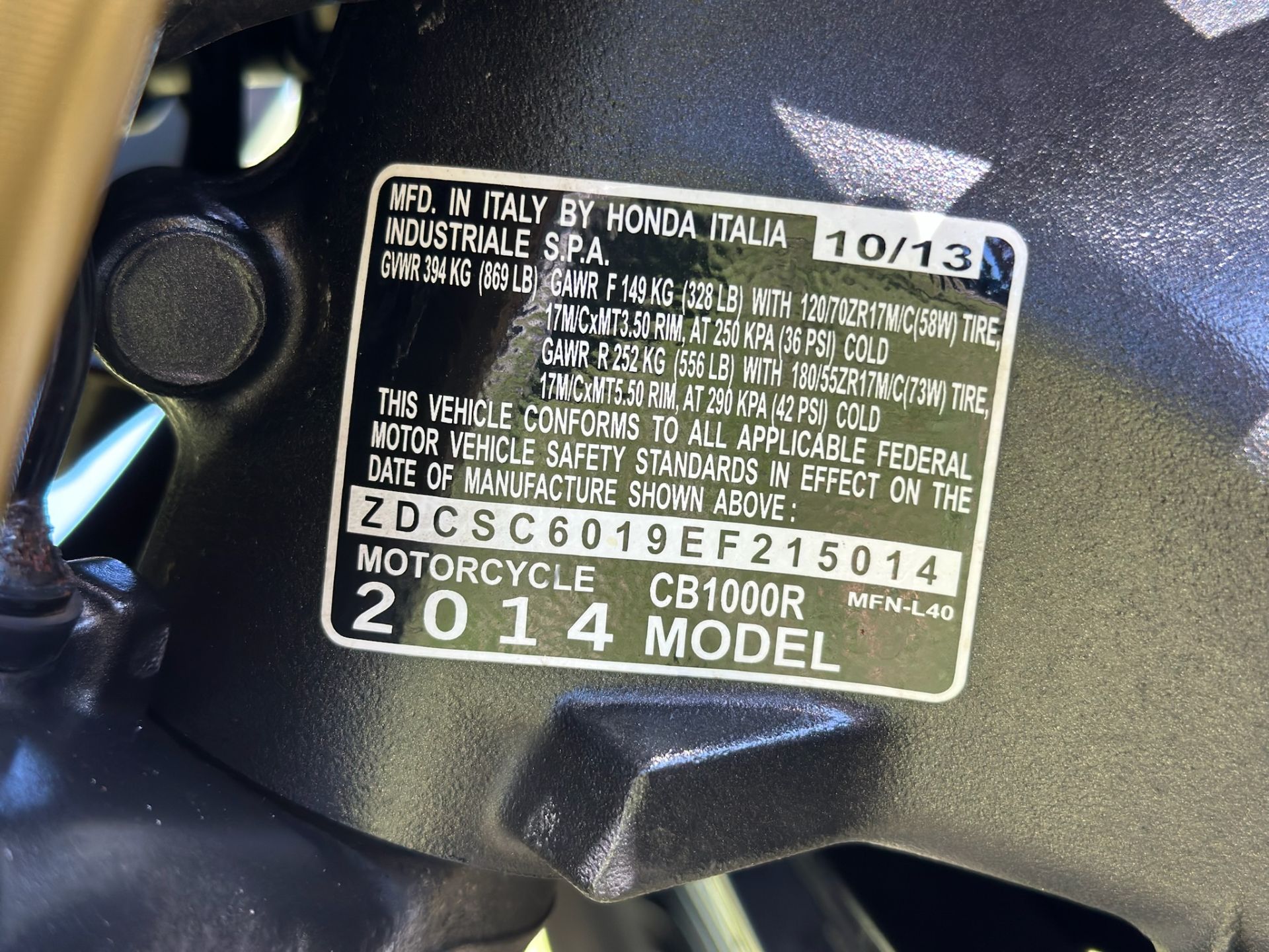 2014 Honda CB1000R in North Miami Beach, Florida - Photo 19
