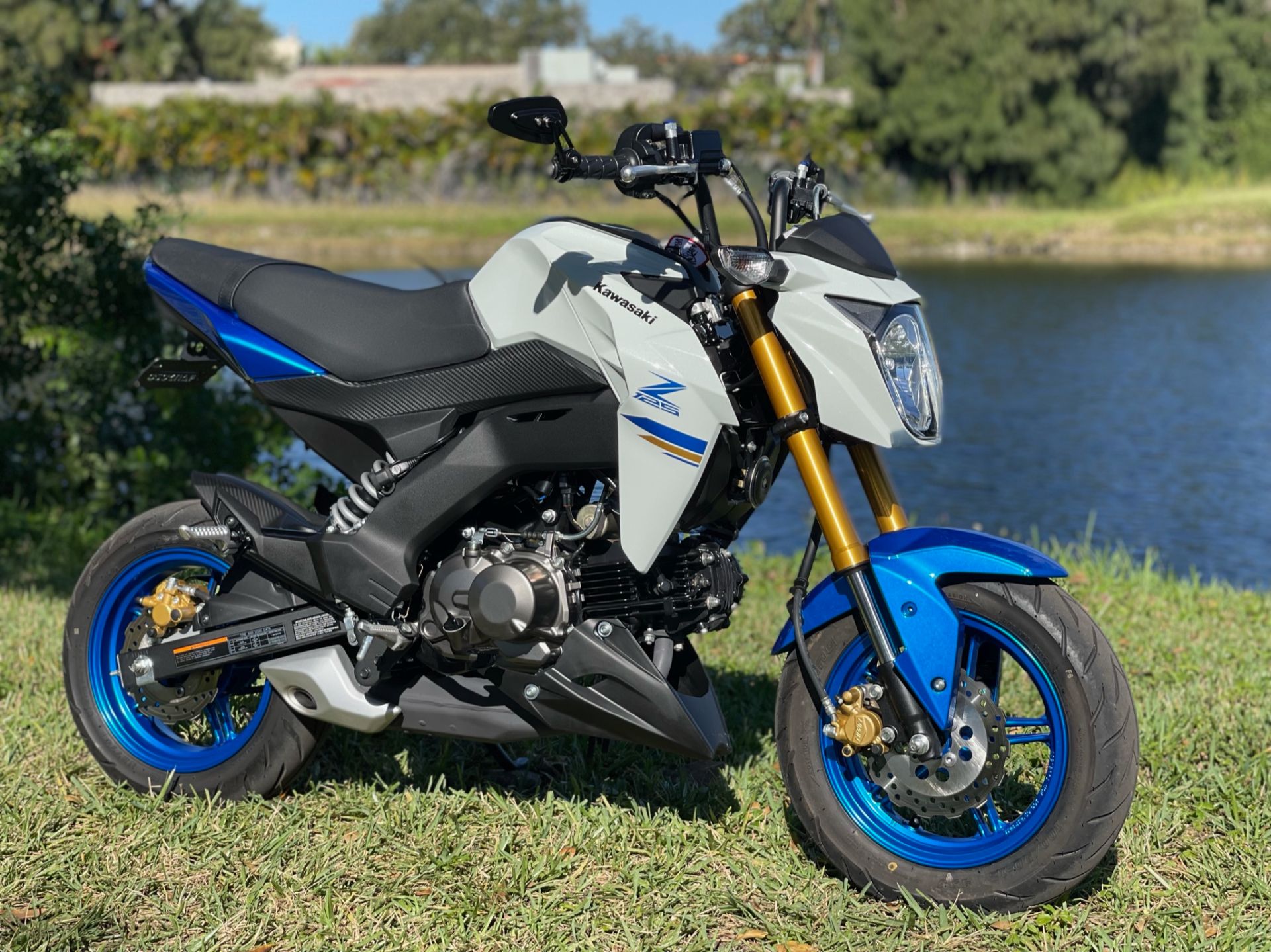 2022 Kawasaki Z125 Pro in North Miami Beach, Florida - Photo 1
