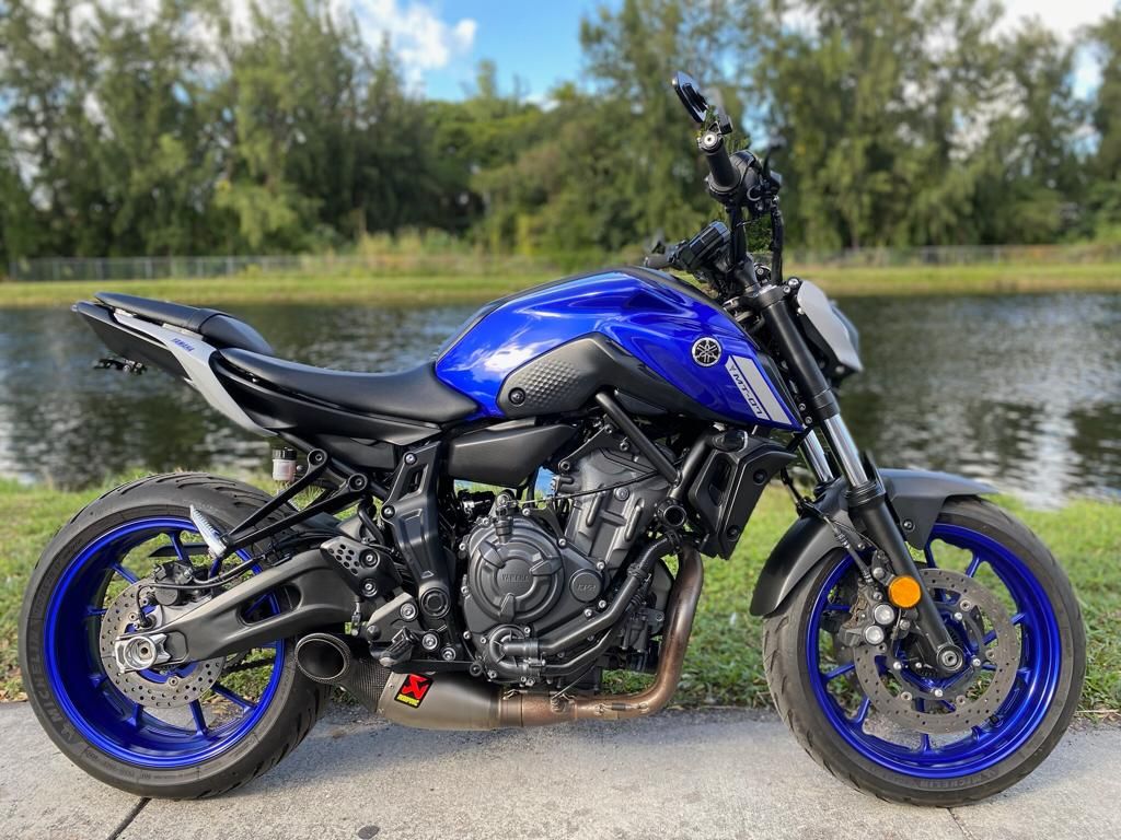 2021 Yamaha MT-07 in North Miami Beach, Florida - Photo 1