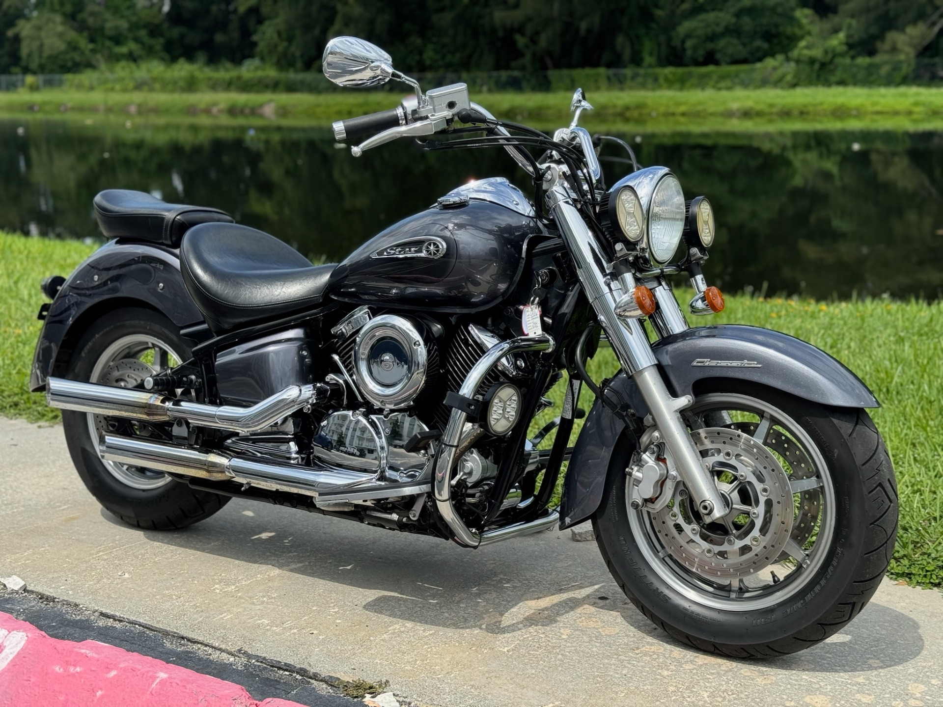 2009 Yamaha V Star 1100 Classic in North Miami Beach, Florida - Photo 1