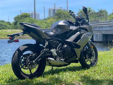2021 Kawasaki Ninja 650 ABS in North Miami Beach, Florida - Photo 3