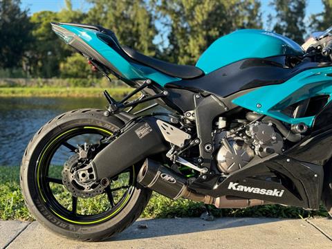 2021 Kawasaki Ninja ZX-6R in North Miami Beach, Florida - Photo 5
