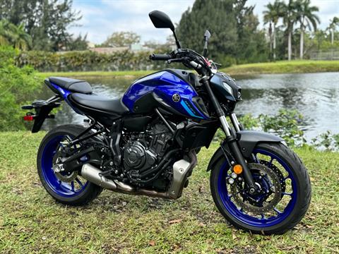 2022 Yamaha MT-07 in North Miami Beach, Florida - Photo 1