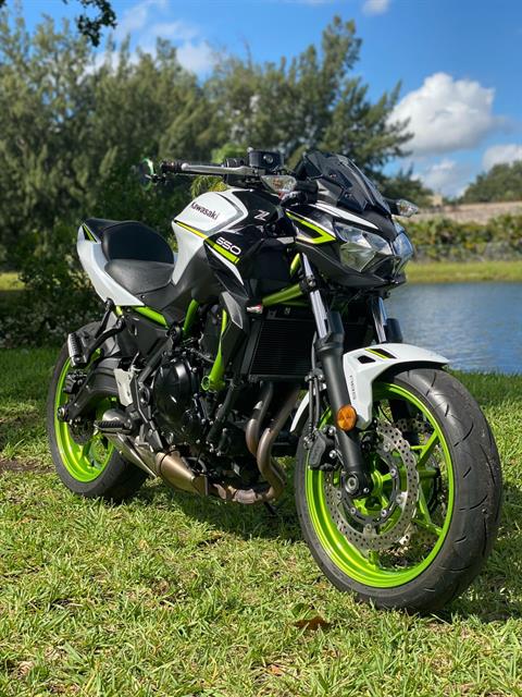 2021 Kawasaki Z650 ABS in North Miami Beach, Florida - Photo 2