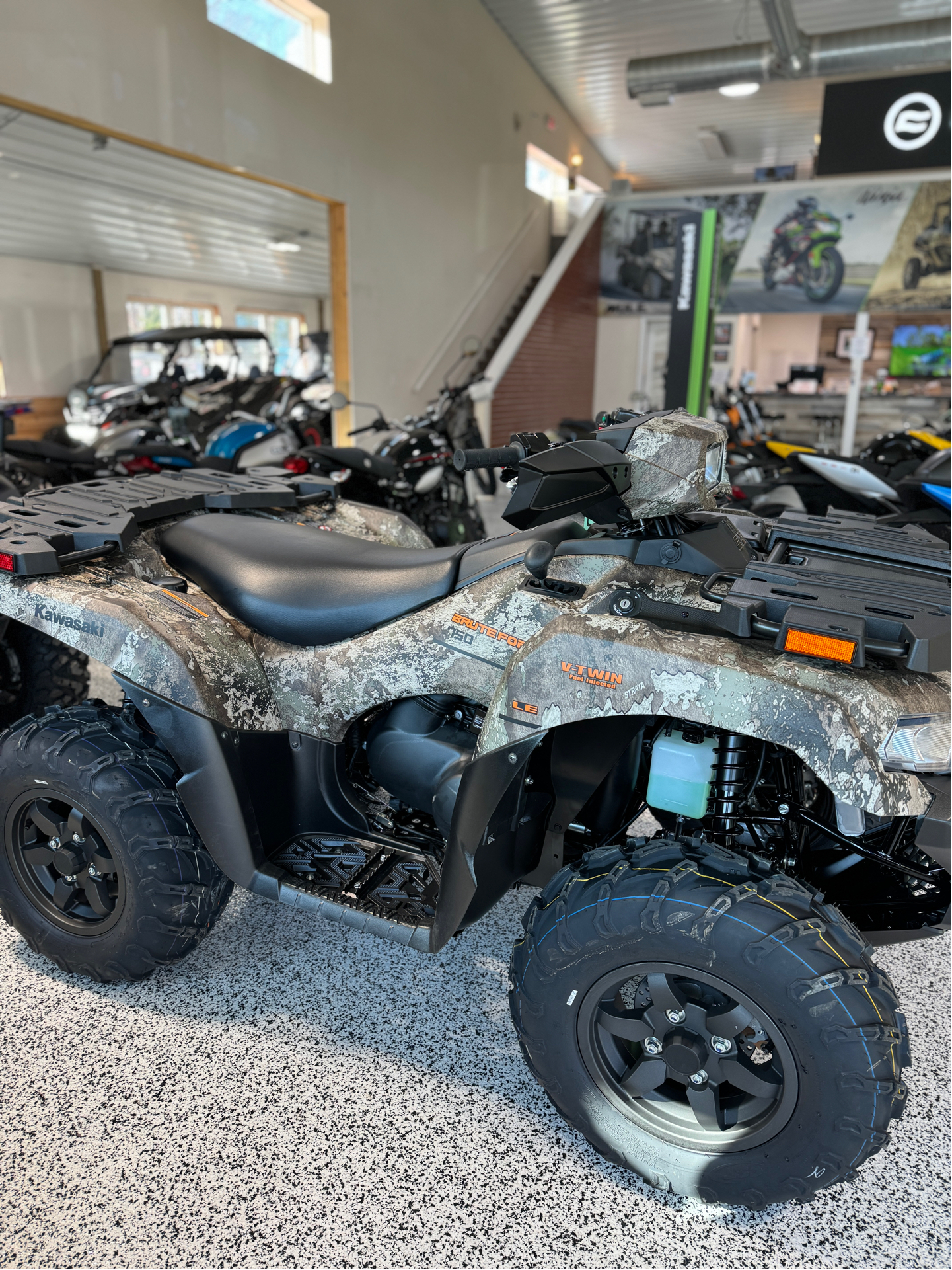2024 Kawasaki Brute Force 750 EPS LE Camo in Newfield, New Jersey - Photo 2