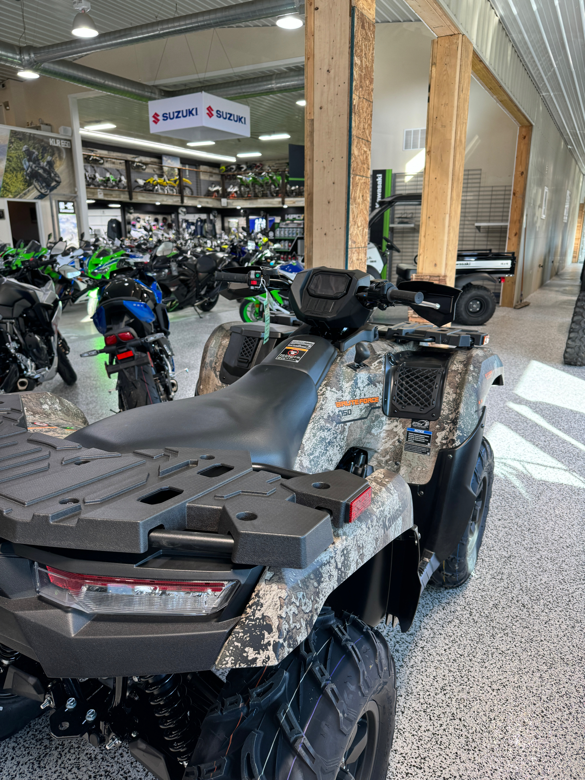 2024 Kawasaki Brute Force 750 EPS LE Camo in Newfield, New Jersey - Photo 4