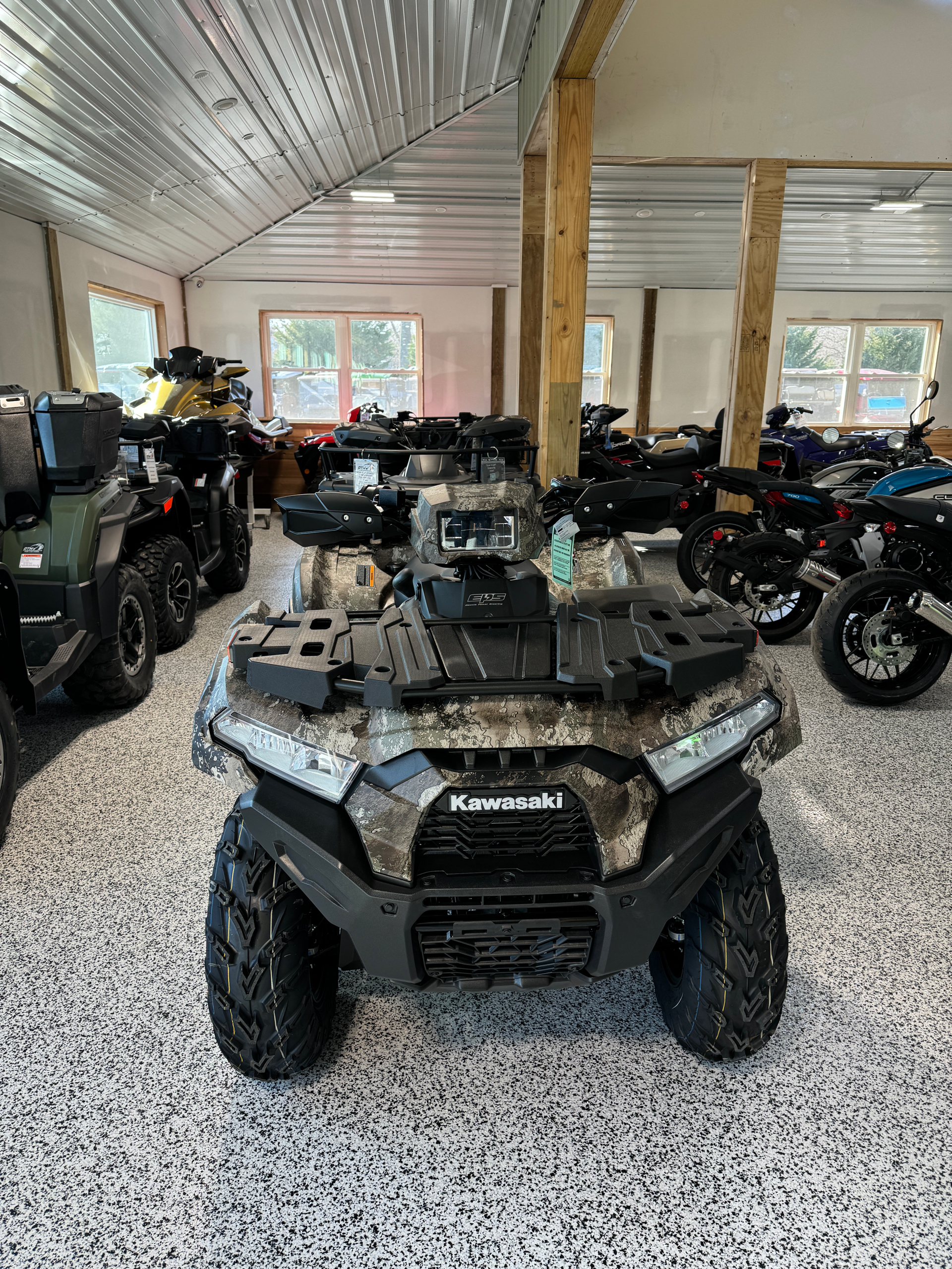 2024 Kawasaki Brute Force 750 EPS LE Camo in Newfield, New Jersey - Photo 7